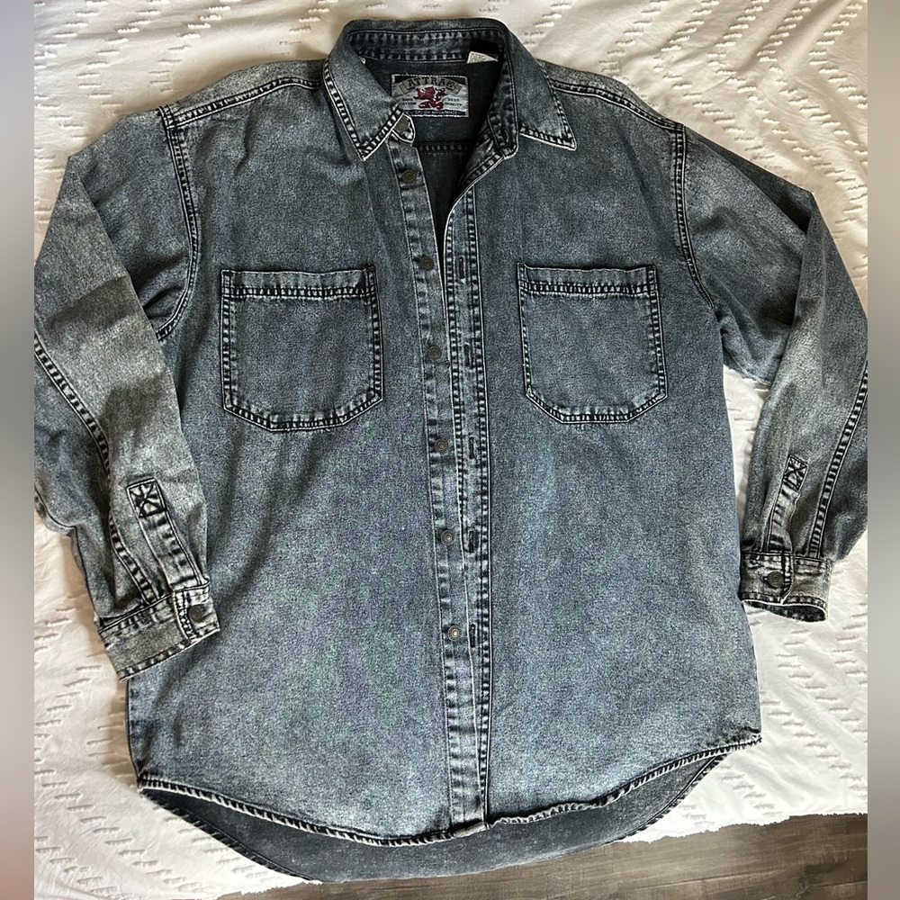 Light Denim Button Up